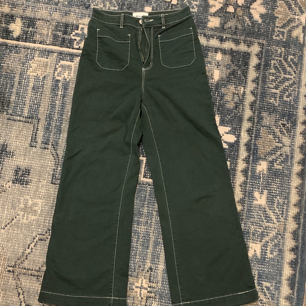 ROLLA'S Green Wide Leg Pants